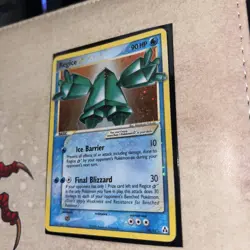 (NM) Pokemon Regice Star EX Legend Maker Ultra Rare Holo 90/92 English Card - Image 4
