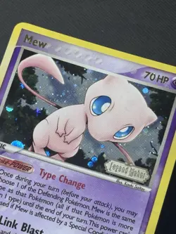 Mew Reverse Holo Stamped EX Legend Maker 10/92 Pokemon TCG - CLEAN VLP - Image 2