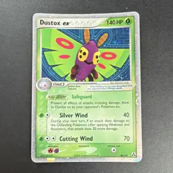 Pokemon Dustox ex 86/92 EX Legend Maker Holo 140 HP Ultra Rare English - Image 1
