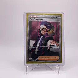 Pokemon TCG Boss's Orders 256/217 Full Art Ascended Heroes NM - Image 1