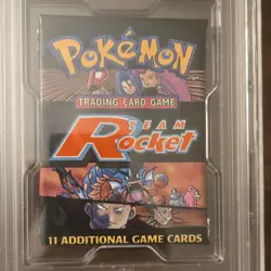 WOTC Pokemon TCG Team Rocket Booster Pack PSA 10 (11 Cards) Cert 27361817 - Image 5