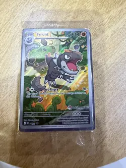 Tyrunt 070 Perfect Order Black Star Promo Pokemon Center ETB stamped sealed card - Image 1