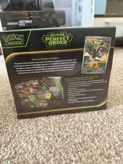 Pokemon TCG Mega Perfect Order ETB Pokemon Center Exclusive Brand New Sealed - Image 3