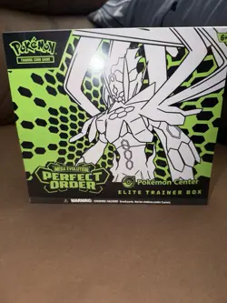 Pokemon TCG Perfect Order Pokemon Center SEALED ETB - Image 1