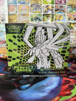 Pokemon TCG Perfect Order Pokemon Center ETB Factory Sealed - Image 1