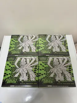Pokemon Center - Perfect Order - Elite Trainer Box ETB x4 - Unsealed Case 📦🚚 - Image 4