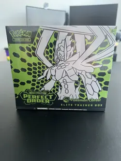 Pokemon Perfect Order Pokemon Center ETB Factory Sealed Brand New - Image 1