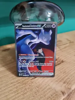 Pokemon TCG: Team Rocket's Mewtwo ex 281/217 - ME Ascended Heroes SIR - NM - Image 2