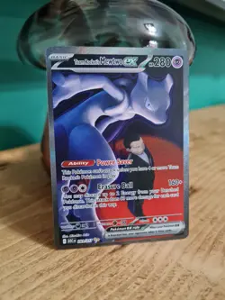 Pokemon TCG: Team Rocket's Mewtwo ex 281/217 - ME Ascended Heroes SIR - NM - Image 3