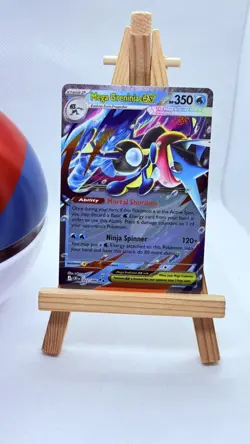 Pokemon TCG Mega Greninja Ex 22/86 Chaos Rising Double Rare Near Mint - Image 1