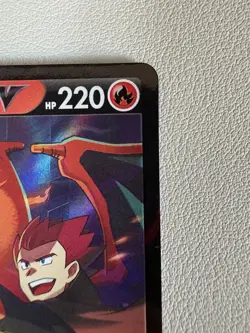 Pokemon TCG Lance's Charizard V SWSH133 Sword & Shield Promo Near Mint - Image 5