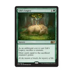 WOTC MTG Magic 2015 Life's Legacy (R) (Foil) EX - Image 1