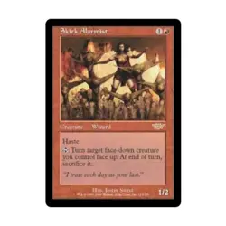 WOTC MtG Legions Skirk Alarmist (R) (Foil) VG - Image 1
