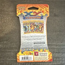 Pokemon TCG XY Flashfire Booster Pack Pyroar Art 10 Cards English 2014 - Image 2