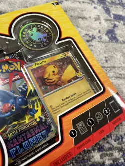 Pokemon TCG Pokemon Day 2026 Pack - 1 Promo Card, 1 Coin, 3 Boosters - NEW - Image 2
