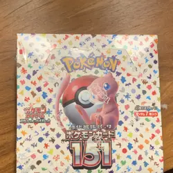The Pokemon Company Pokemon TCG 151 sv2a Japanese Sealed Booster Box 7 Cards - Image 1