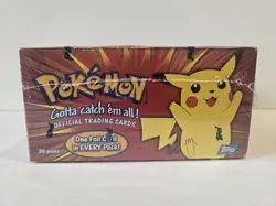 Topps Pokemon Cards Series 1 Factory Sealed Booster Box 36 Packs New - Image 3