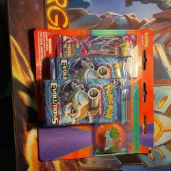 Pokemon XY Triple Blister Pack 2x Evolutions 1x Phantom Forces - Venusaur Pin - Image 1