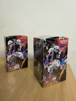 Pokemon TCG Mega Evolution Pitch Black Half Booster Box (18 Packs) Sealed New⁠! - Image 1