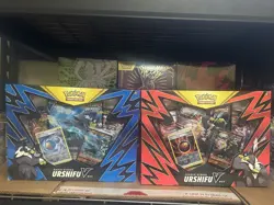 Pokemon TCG: Sword & Shield Urshifu V Box SEALED - 4 Booster Packs - Set of 2 - Image 1