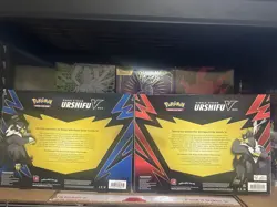 Pokemon TCG: Sword & Shield Urshifu V Box SEALED - 4 Booster Packs - Set of 2 - Image 2
