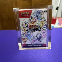 Pokemon TCG: S&V Prismatic Evolutions Booster Bundle Factory Sealed 6 Packs - Image 2
