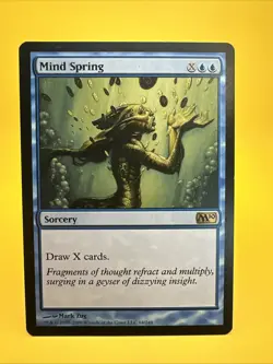 x1 Mind Spring | Magic 2010 (64/257) | MP | Magic MTG [freshpullsco] - Image 1