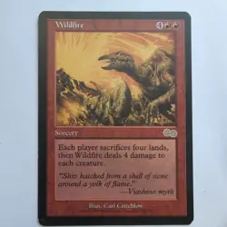 MTG Wildfire (USG) Urza's Saga Regular Rare 228/350 - Image 1