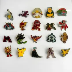 Official Pokemon TCG Enamel Pin Lot of 20 Shiny Mega Rayquaza Gardevoir Mewtwo - Image 1