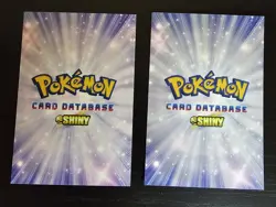 EXEGGCUTE X EXEGGUTOR LOT - POKEMON CARD DATABASE SHINY HOLO - Image 2