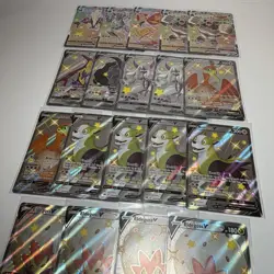 Lot of 19 Shining Fates Shiny V & VMAX Cards Promos Toxtricity Boltund Pokemon - Image 3