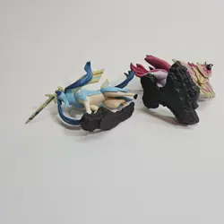 Shiny Zacian & Zamazenta Figure Lot Crown Zenith Premium Collection Pokemon New - Image 3