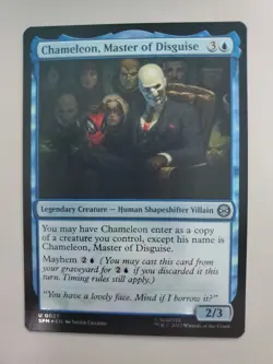 MTG Chameleon, Master of Disguise Marvel's Spider-Man Foil Uncommon - Image 1