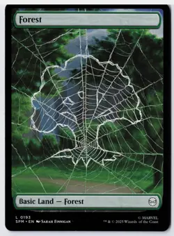 Marvel's Spiderman Full Art and Basic Lands - MTG SPM - Image 2
