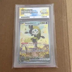 Pokemon TCG Meloetta EX English Card 167/086 ACE10 Perfect 10 - Image 1