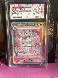 Pokemon Sylveon EX Prismatic Evolutions TCG Card 156/131 Sir Ace 10 Gem Mint - Image 2