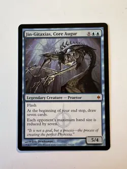Jin-Gitaxias, Core Augur - MTG New Phyrexia - NM - Image 1