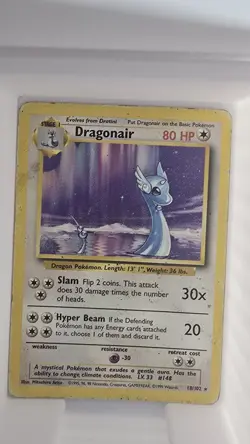 Wizards of the Coast Pokemon TCG Base Set Dragonair 18/102 Regular Unlimited - Image 1