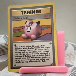 Wizards of the Coast Pokemon TCG Clefairy Doll 70/102 Base Set Rare English - Image 1