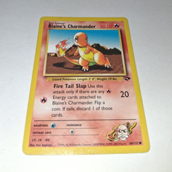 Wizards of the Coast Pokemon TCG Gym Heroes Blaine's Lot 5 Cards Eng Charmander - Image 1