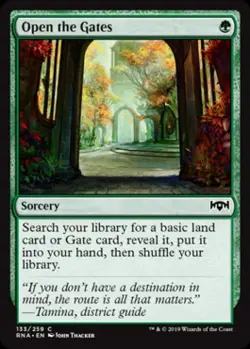 Open the Gates - Near Mint MTG Ravnica Allegiance - Image 1
