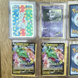 Pokemon TCG Collection rare Holo/Full Art Lot + two binders and Ultra PRO holder - Image 1