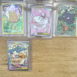 Pokemon TCG Collection rare Holo/Full Art Lot + two binders and Ultra PRO holder - Image 4