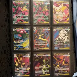 Pokemon Binder Collection- 56 Ultra Rares- 151 Double Rares- Assorted By Set - Image 3