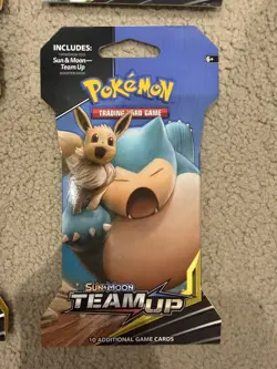 Pokemon TCG Sun And Moon Team Up Sleeved Booster Pack Art Set - Lot of 4x - Image 3