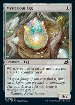Mysterious Egg -Foil Light Play MTG Ikoria: Lair of Behemoths - Image 1