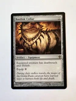 Basilisk Collar - MTG Worldwake - NM - Image 1