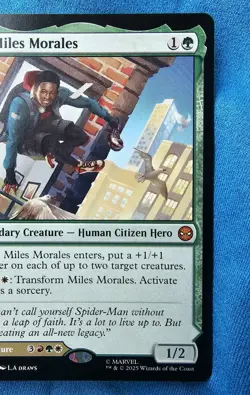 MTG Marvel's Spiderman Ultimate Spider-Man/Miles Morales Mythic Regular Single - Image 3
