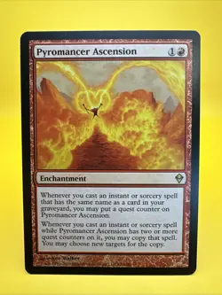 x1 Pyromancer Ascension | Zendikar | MP | Magic MTG [freshpullsco] - Image 1