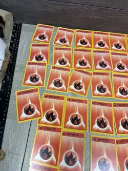 Lot 116x Total Fire Energy Pokemon Cards 98/102 Bulk Vintage - Image 5